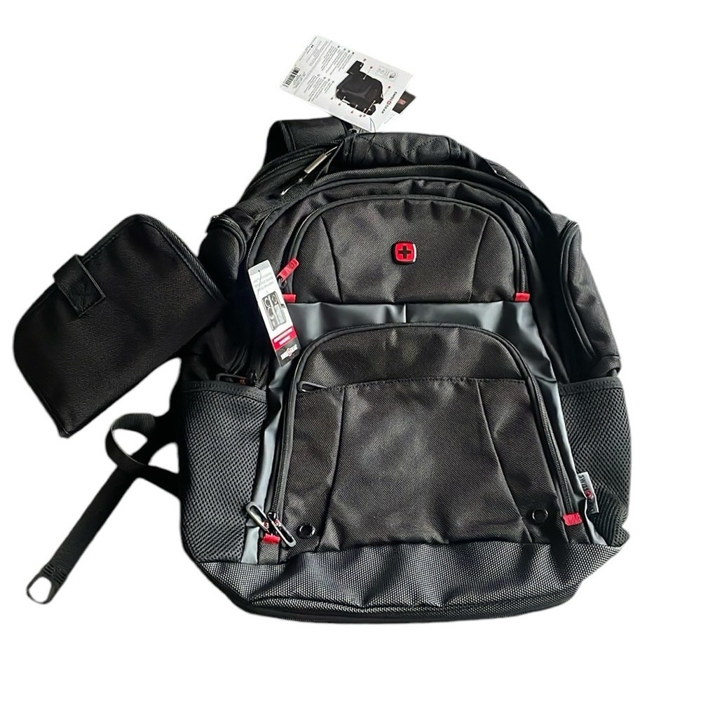 SwissGear - 2 Pc Travel Laptop Backpack - Picture 3 of 12